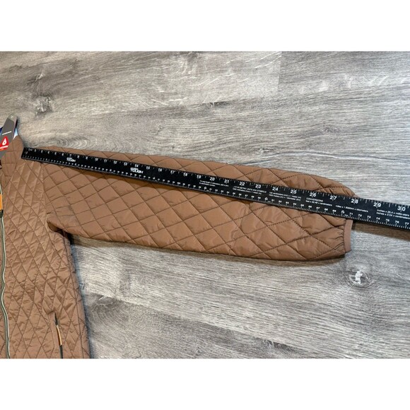 NWT Northern Classics Women's primaloft Quilted Puffer Jacket cozy cocoa small - Picture 10 of 14